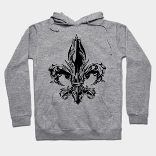 Heraldic lily Hoodie